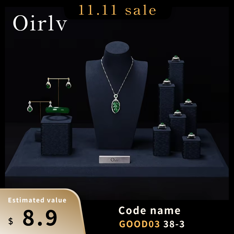 Jewelry Shop Watches - Oirlv 블루 쥬얼리 디스플레이 세트, 상점