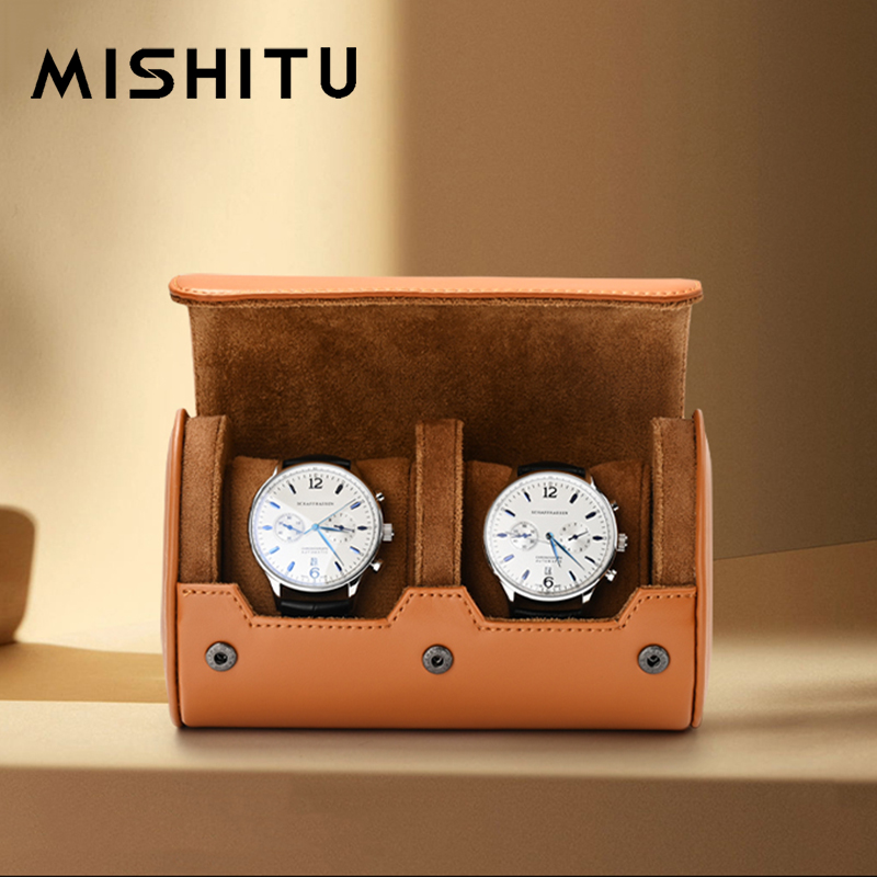 Jewelry Box With Watches - MISHITU 1/2/3 슬롯 시계 보관 롤