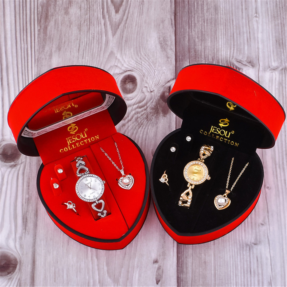 Jewelry Watches Silver - 2026년 신상 여성용 팔찌 시계 세트