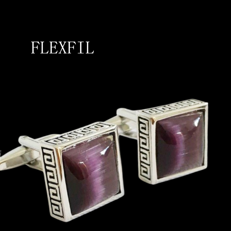 Jewelry And Watches Luxury Brand - FLEXFIL 럭셔리 셔츠 커프스 단추 남자