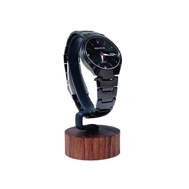 Jewelry And Watches Inc - 새로운 나무 C형 시계 디스플레이 스탠드