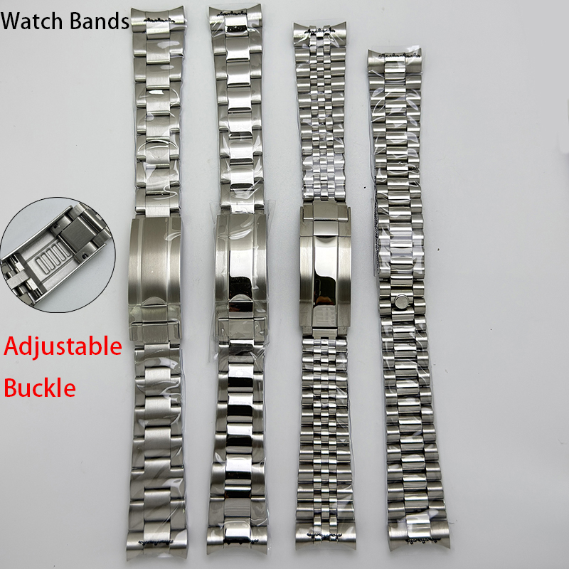 Jared Jewelry Watches - 오이스터/주빌리 브레이슬릿 실버 솔리드 스틸 20MM