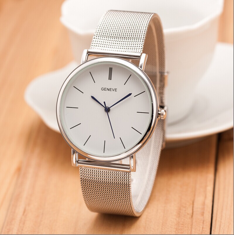 Jewelry Watches Silver - 새로운 유명 실버 캐주얼 제네바 쿼츠