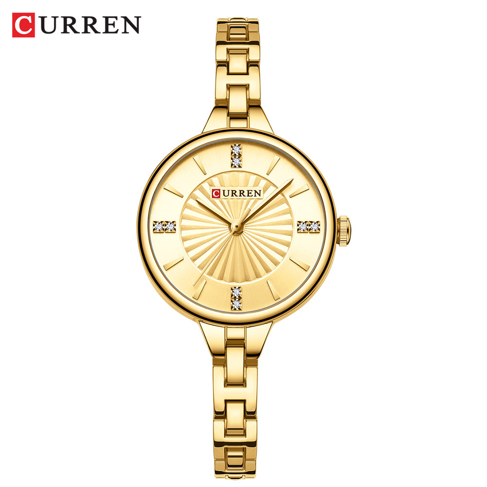 Jewelry Watches Silver - CURREN 9097 최고 브랜드 여성용 쿼츠