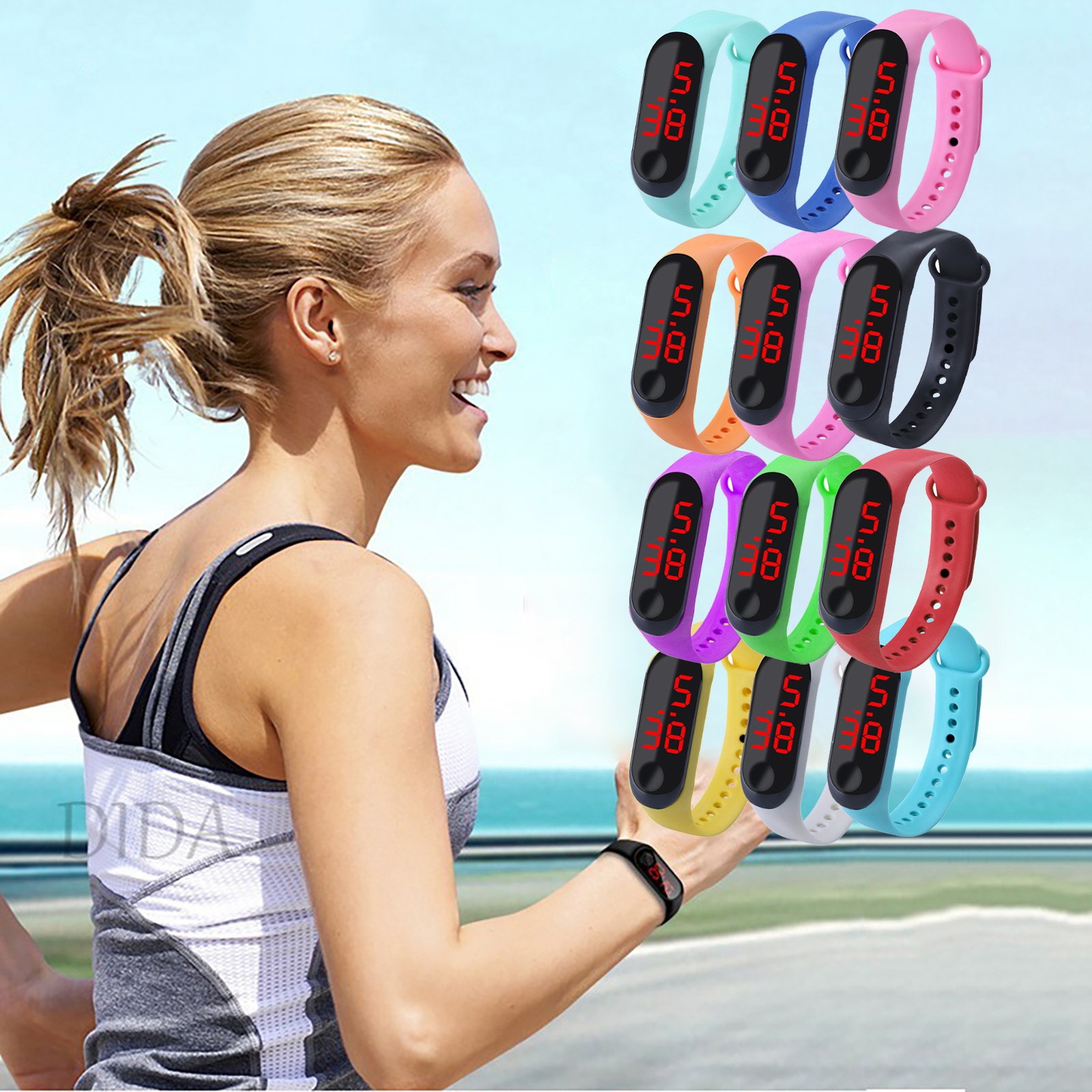 Jewelry Smart Watches - 스포츠 야외 전자 시계, 캐주얼 팔찌,