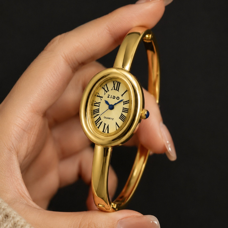 Jewelry And Watches Luxury Brand - 우아한 여성용 시계 빈티지 타원형 다이얼