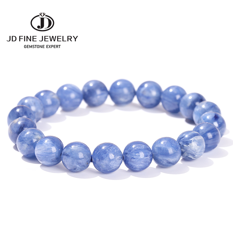 Gemstone Bracelet Healing - JD 5A 천연 브라질 카이아나이트 팔찌