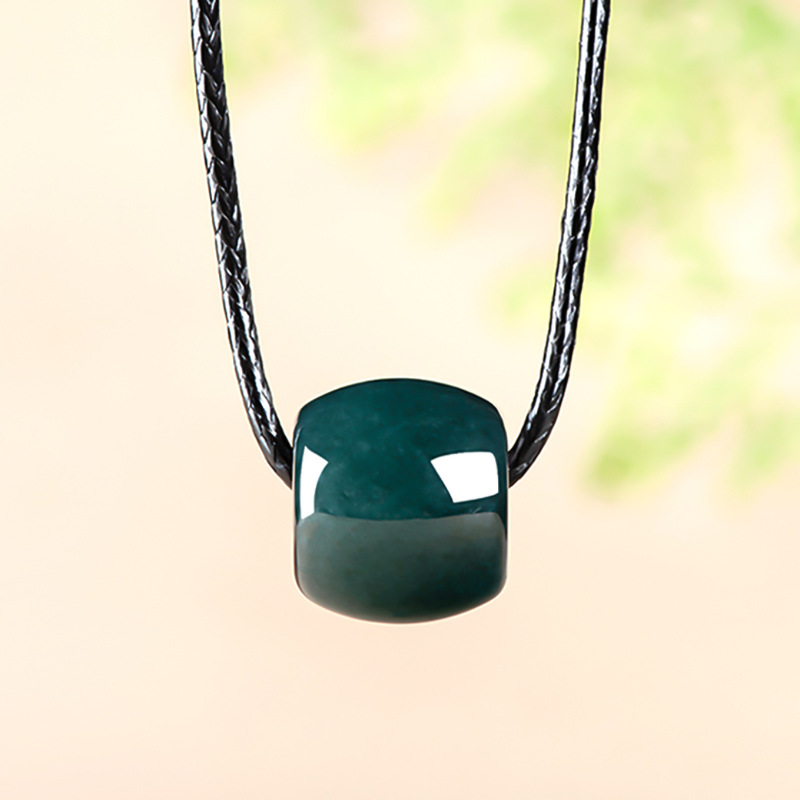 Jewelry & Watches Company - 천연 미얀마 에메랄드 딥 블루 워터