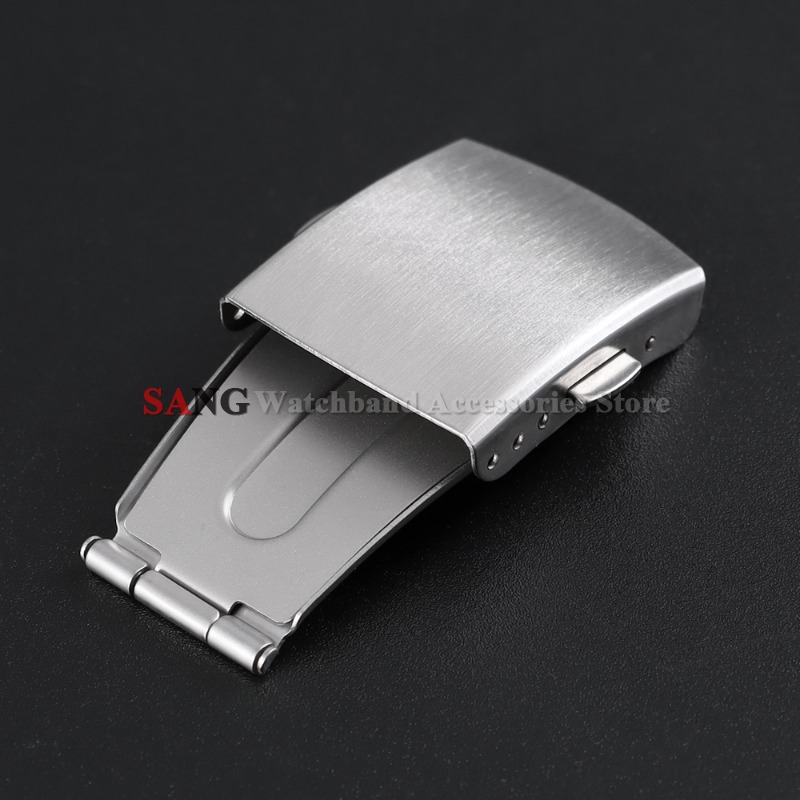 12/14/16/18/20/22mm 스테인레스 스틸 접 - Jewelry Watches Silver 리뷰 및 가격