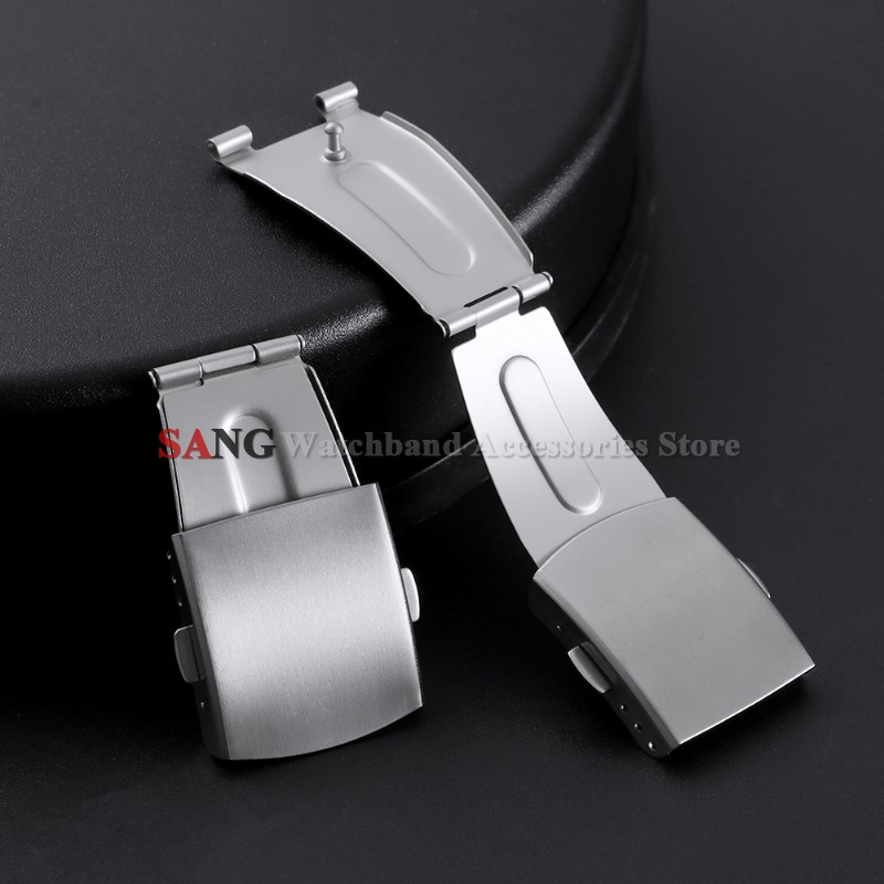 12/14/16/18/20/22mm 스테인레스 스틸 접 - Jewelry Watches Silver 리뷰 및 가격