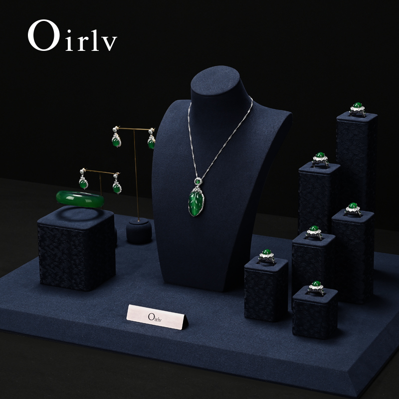 Oirlv 블루 쥬얼리 디스플레이 세트, 상점 캐비닛  - Jewelry Shop Watches 리뷰 및 가격