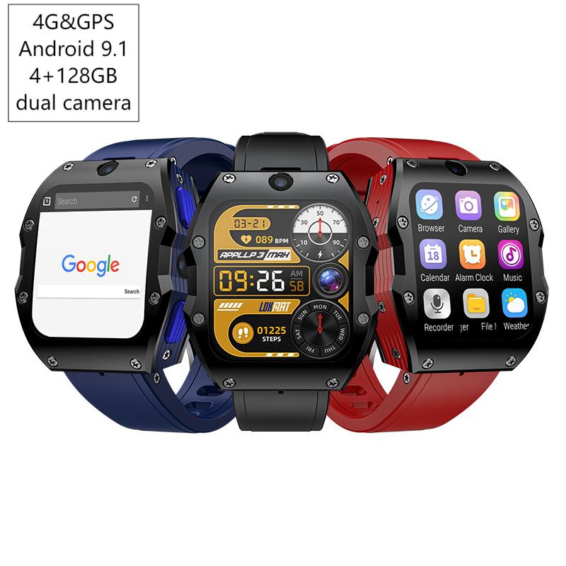 4G 안드로이드 스마트워치 4+128GB GPS 듀얼  - Smartwatch 리뷰 및 가격