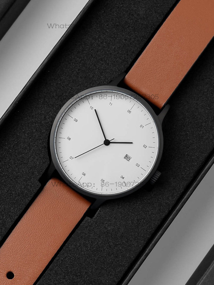 비주원 B30 미니멀리스트 디자인 심플 무소음 가죽 남 - Leather Bracelet 리뷰 및 가격