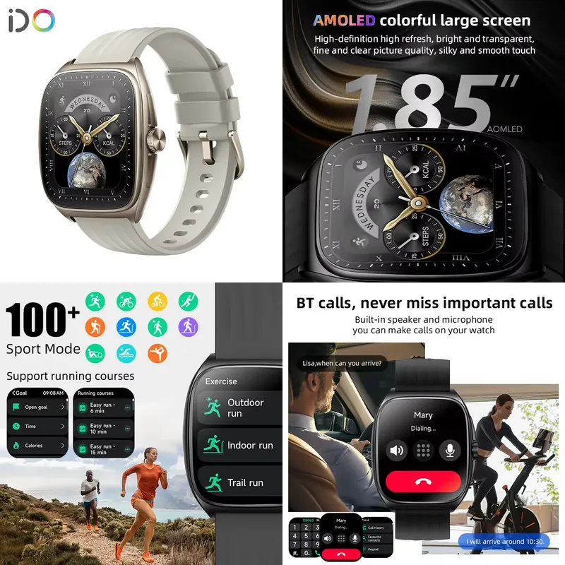 2025 패션 남성 스마트워치 제조업체 1.85인치 A - Smartwatch 리뷰 및 가격