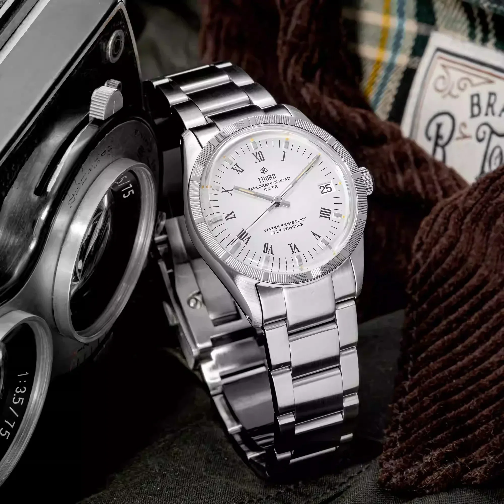 THORN T004 34mm 레트로 남성용 시계 자동식 - Seiko Watch Presage 리뷰 및 가격