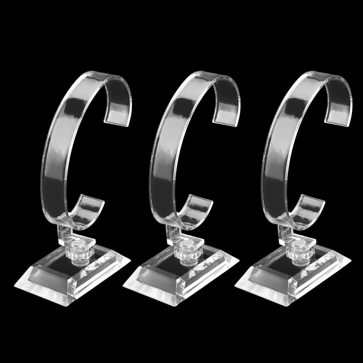 도매 10PCS 투명 아크릴 시계 디스플레이 홀더, 남 - Jewelry And Watches Inc 리뷰 및 가격