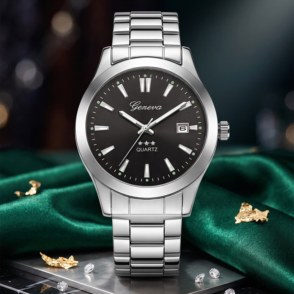 1개 유니섹스 주얼리 시계 여성용 손목시계 액세서리 실 - Jewelry Watches Silver 리뷰 및 가격