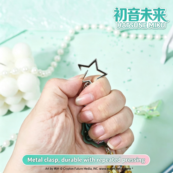 하츠네 미쿠 상품 팔찌, 구지 미쿠 아크릴 비즈 키체인 - Charm Bracelet Beads 리뷰 및 가격