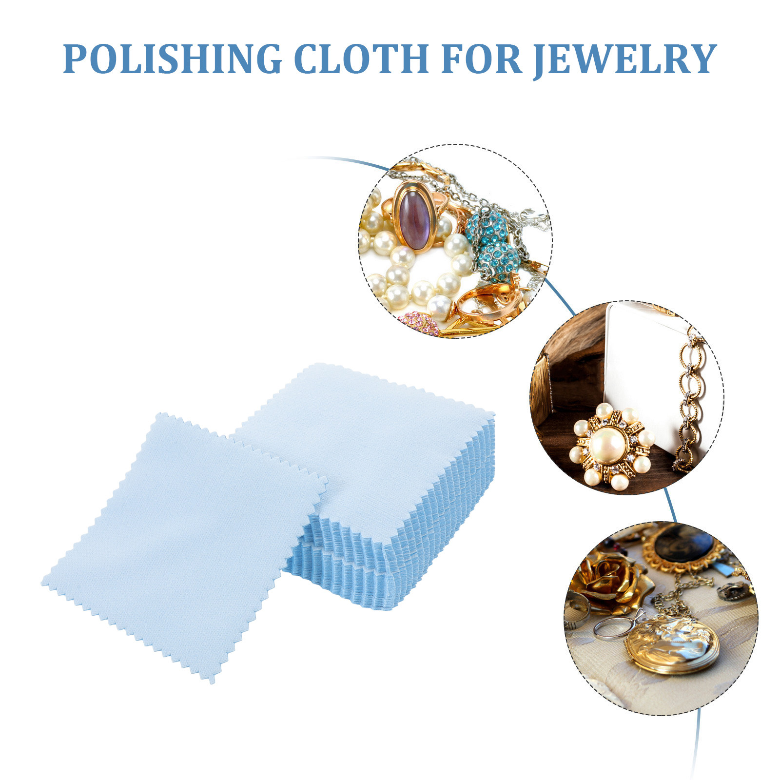 2개입 실버 광택 천 8X8cm 보석 세척 도구 스웨이 - Jewelry Watches & Accessories 리뷰 및 가격