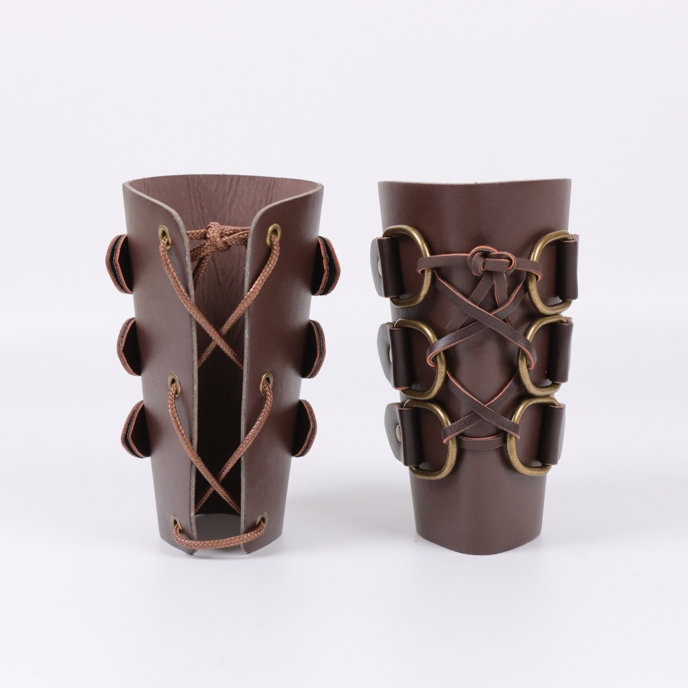 중세 양궁 가죽 긴 장갑 Steampunk Armor  - Leather Bracelet 리뷰 및 가격