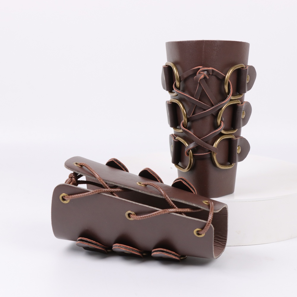 중세 양궁 가죽 긴 장갑 Steampunk Armor  - Leather Bracelet 리뷰 및 가격