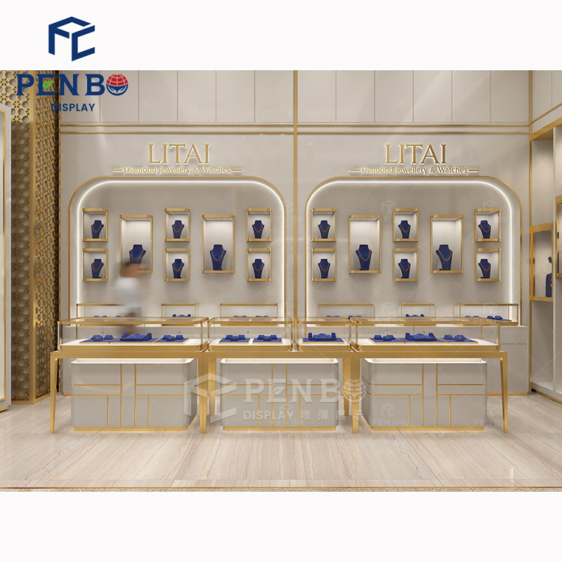 맞춤형 고급 보석 매장 진열대 고급 목걸이 가게 쇼케이 - Jewelry Shop Watches 리뷰 및 가격
