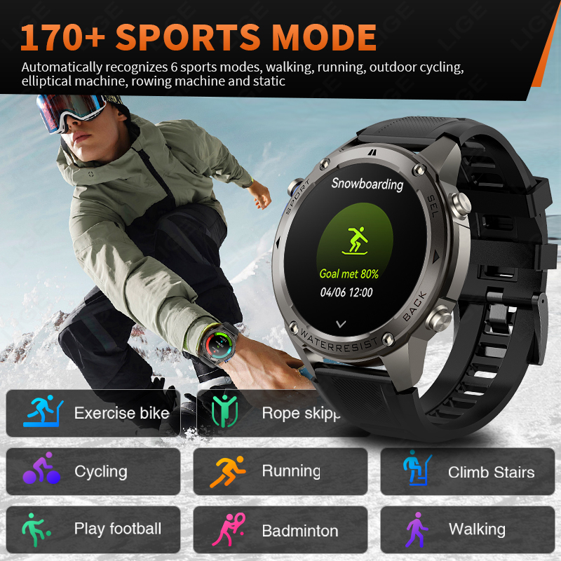 2026 새로운 울트라 군용 등급 GPS 스마트 시계  - Smartwatch 리뷰 및 가격