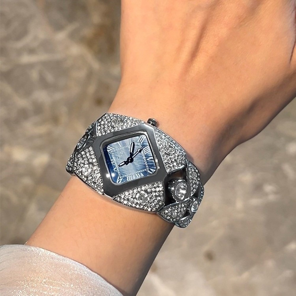 새로운 다이아몬드 인레이드 팔찌 시계, 가벼운 럭셔리  - Jewelry And Watches Luxury Brand 리뷰 및 가격