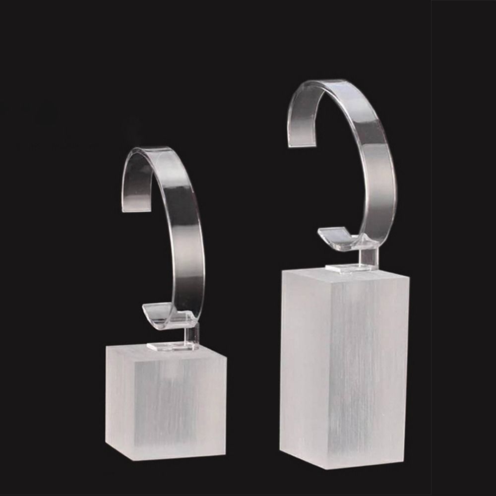 4/6/8cm 새로운 아크릴 시계 디스플레이 홀더 경량 - Jewelry And Watches Inc 리뷰 및 가격