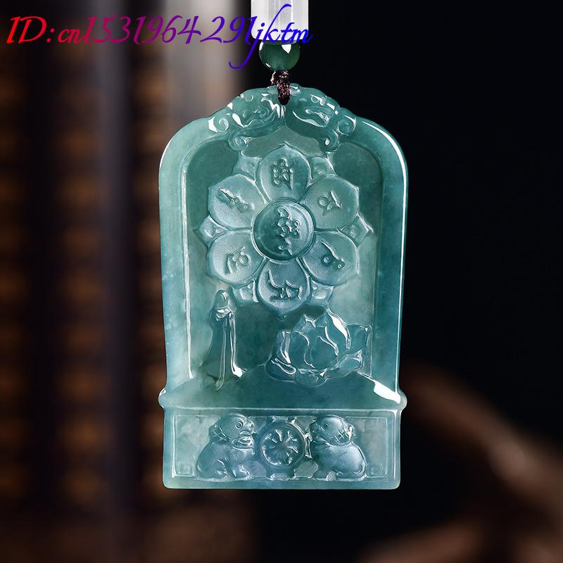 천연 버마산 경옥 관음 펜던트 목걸이 참 장식품 디자이 - Jewelry & Watches Company 리뷰 및 가격