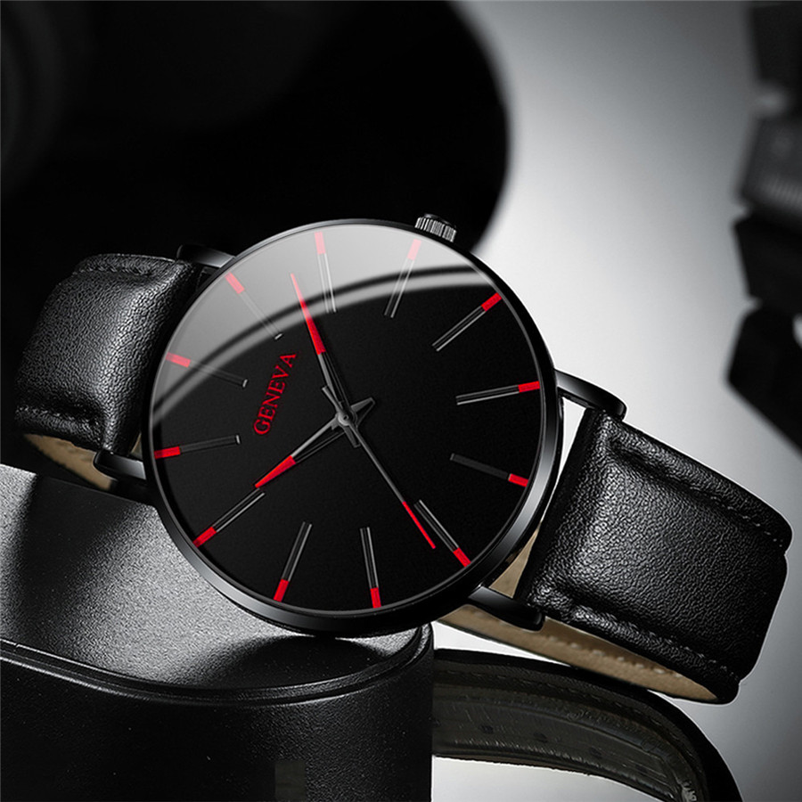4PCS 패션 울트라씬 다이얼 남성 비즈니스 시계 주얼 - Jewelry Type Watches 리뷰 및 가격
