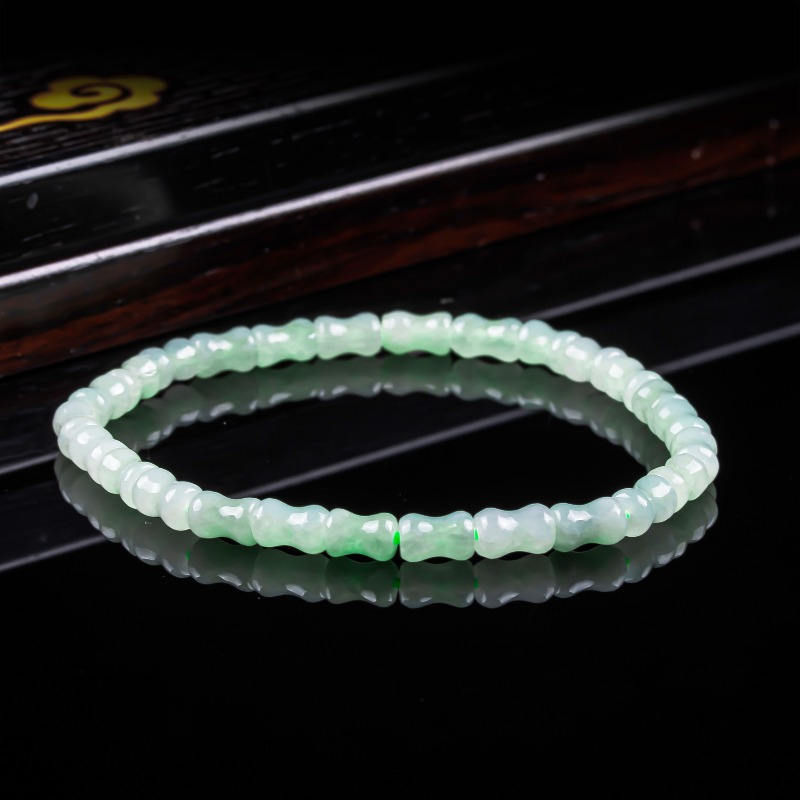 새로운 진짜 천연 좋은 옥 대나무 팔찌 목걸이 조각 참 - Jewelry & Watches Company 리뷰 및 가격