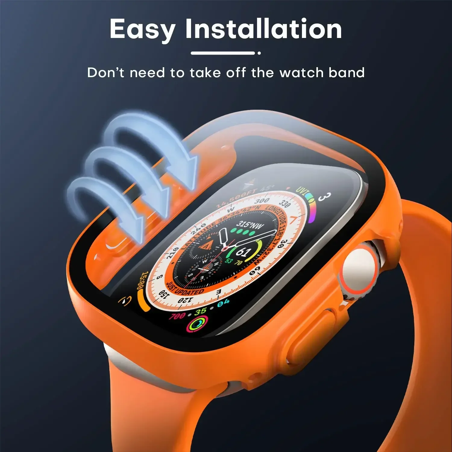 Apple Watch 케이스 용 유리 + 커버 Ultr - Jewelry Smart Watches 리뷰 및 가격