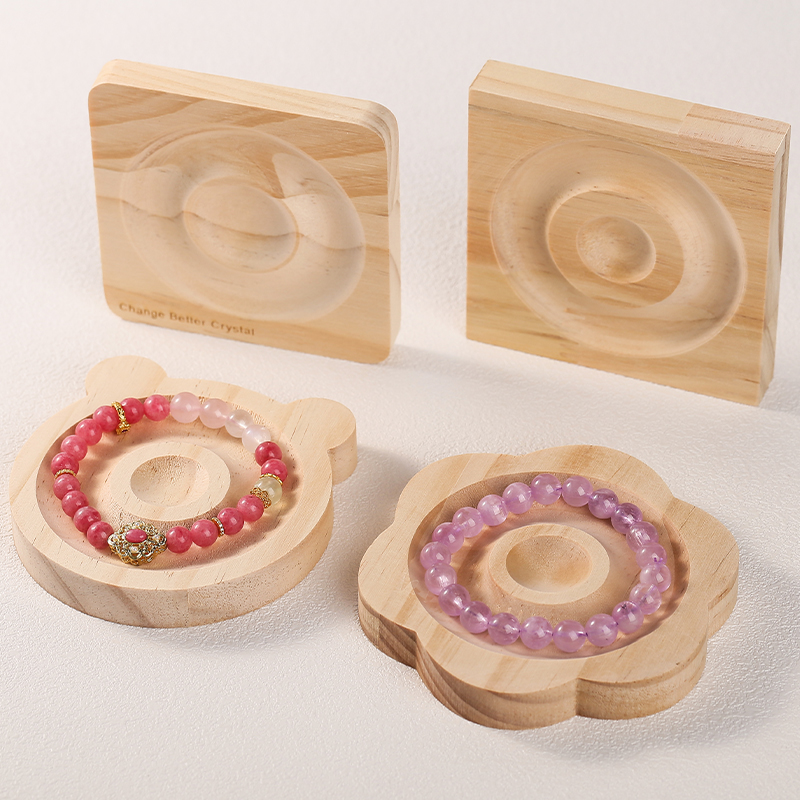 1Pc DIY 천연 나무 구슬 디자인 보드 보석 만들기 - Charm Bracelet Beads 리뷰 및 가격