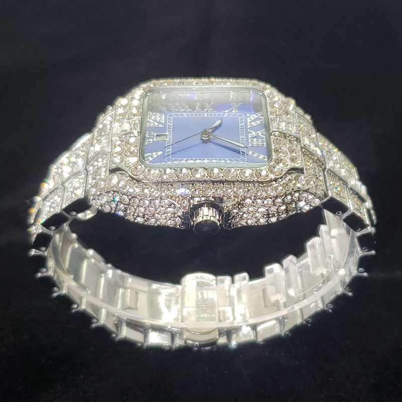 남성용 럭셔리 브랜드 다이아몬드 시계, 멋지고 반짝이는 - Jewelry And Watches Luxury Brand 리뷰 및 가격