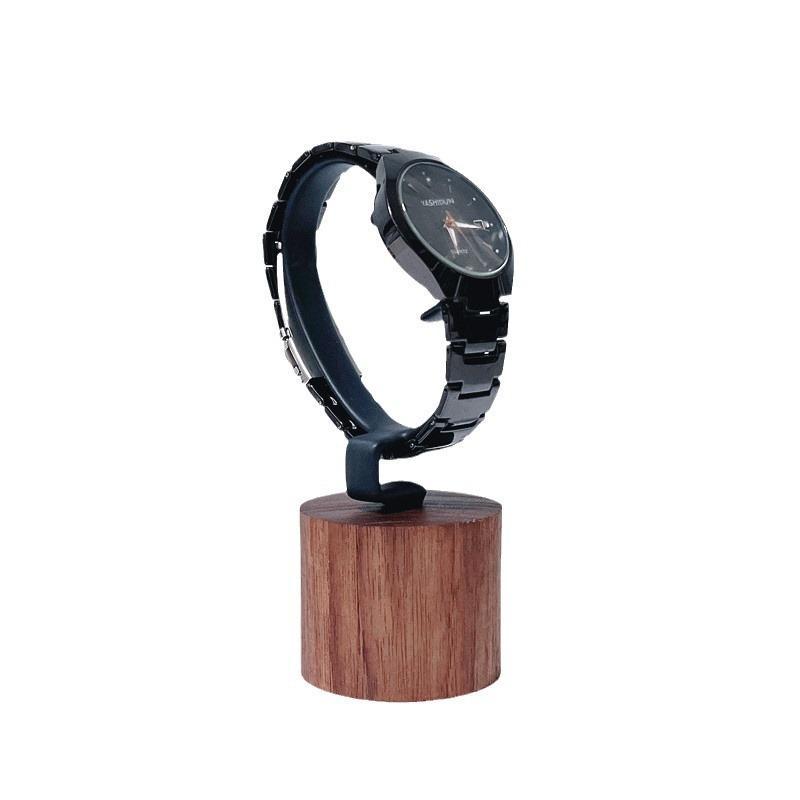 새로운 나무 C형 시계 디스플레이 스탠드 휴대용 보석  - Jewelry And Watches Inc 리뷰 및 가격