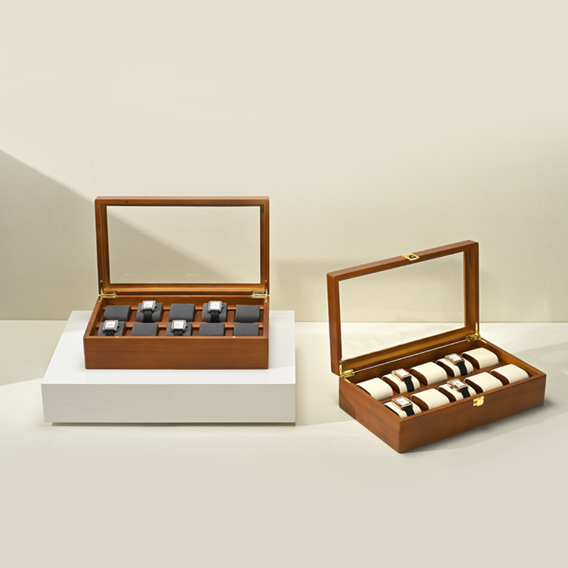 Oirlv 10 그리드 시계 상자 나무 보석 상자 시계 - Jewelry Type Watches 리뷰 및 가격