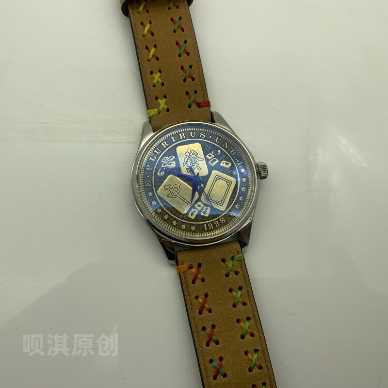 독립 시계 제작자 수제 청동 다이얼 완전 자동 기계식  - Leather Bracelet 리뷰 및 가격