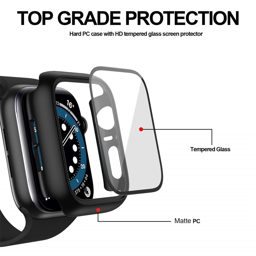 애플 워치 케이스용 유리 및 커버, 스크린 보호대 애플 - Jewelry Smart Watches 리뷰 및 가격