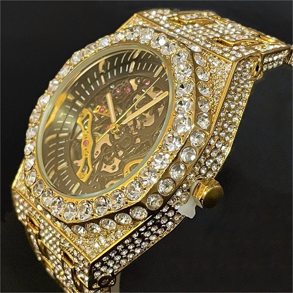 남성용 럭셔리 자동 기계식 시계, MISSFOX 스틸  - Jewelry And Watches Luxury Brand 리뷰 및 가격