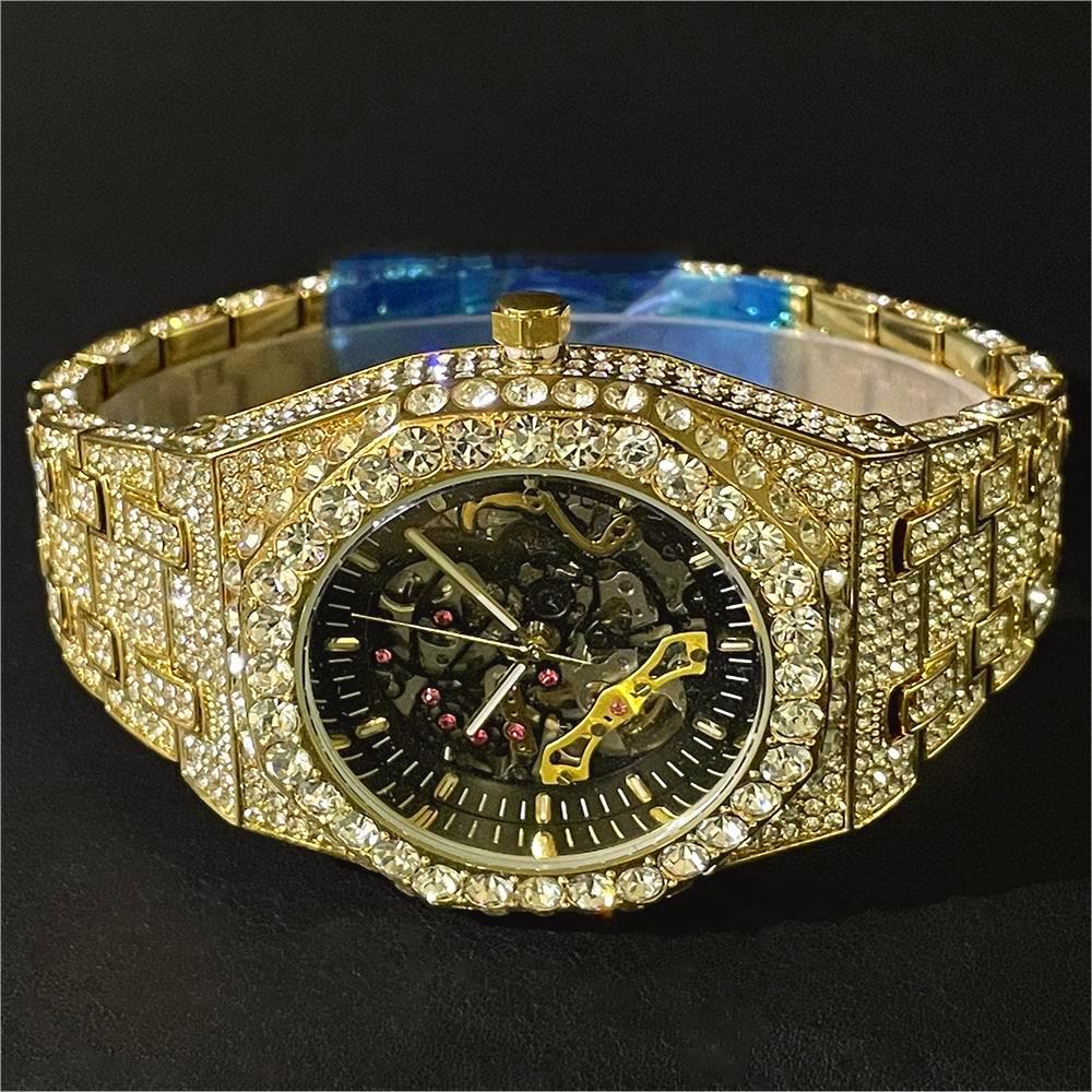 남성용 럭셔리 자동 기계식 시계, MISSFOX 스틸  - Jewelry And Watches Luxury Brand 리뷰 및 가격