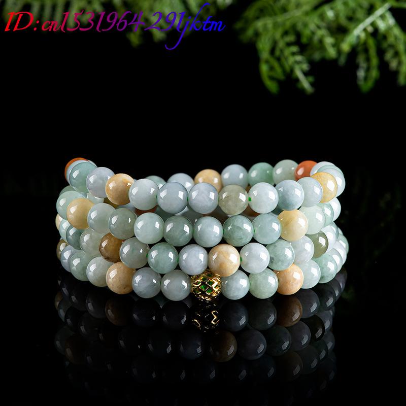 버마산 비취 비즈 팔찌 목걸이 진짜 보석 참 장식품 부 - Jewelry & Watches Company 리뷰 및 가격