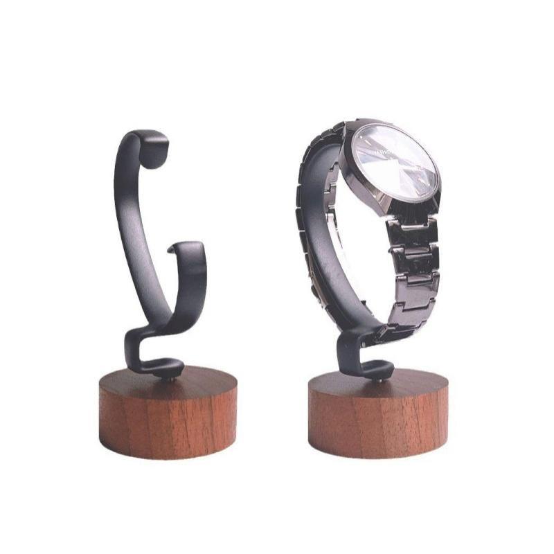 나무 C형 시계 홀더 쥬얼리 정리대 팔찌 반지 귀걸이  - Jewelry And Watches Inc 리뷰 및 가격