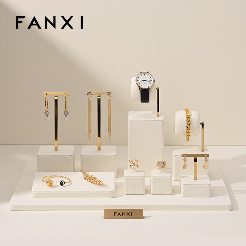 Oirlv 베이지 쥬얼리 디스플레이 세트 목걸이 디스플 - Jewelry Shop Watches 리뷰 및 가격