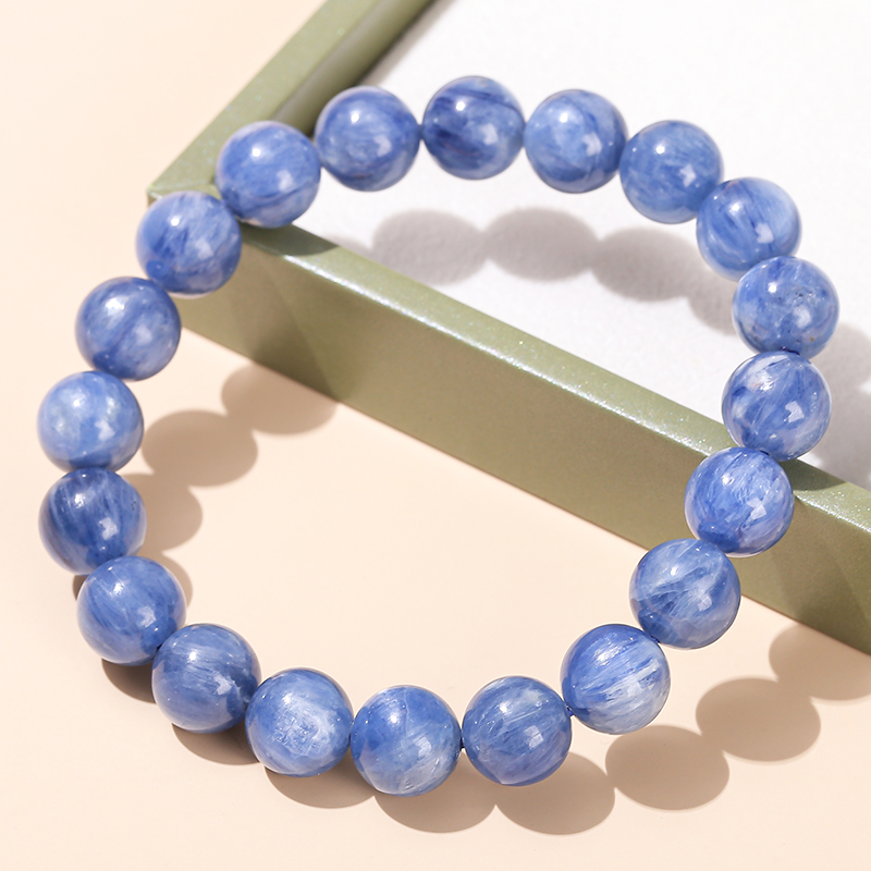 JD 5A 천연 브라질 카이아나이트 팔찌 블루 캣츠아이 - Gemstone Bracelet Healing 리뷰 및 가격