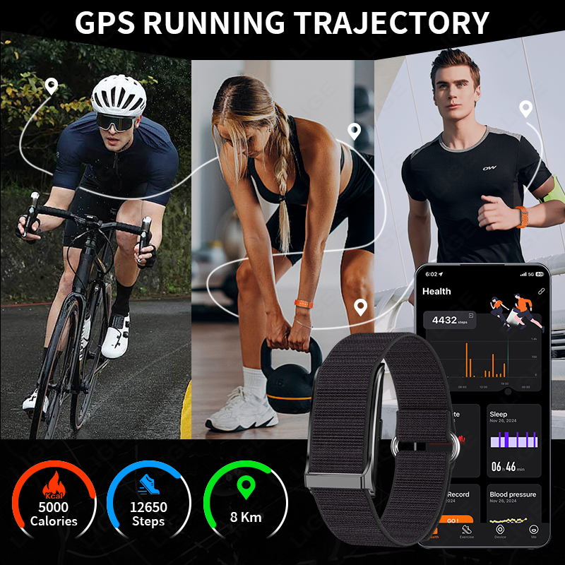 LIGE 100+ 스포츠 피트니스 트래커 스마트 팔찌  - Jewelry Smart Watches 리뷰 및 가격