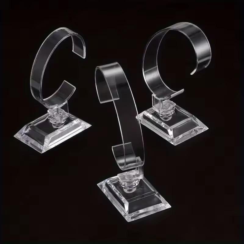 5개 시계 디스플레이 스탠드, C형 투명 홀더 카운터  - Jewelry And Watches Inc 리뷰 및 가격