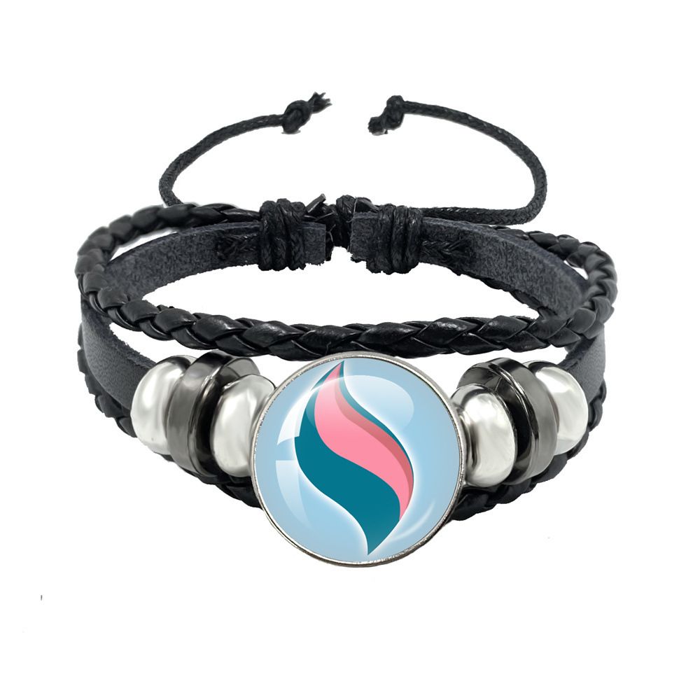 인기 있는 포켓몬 블랙 가죽 스트랩 스냅 팔찌, 가드보 - Leather Bracelet 리뷰 및 가격