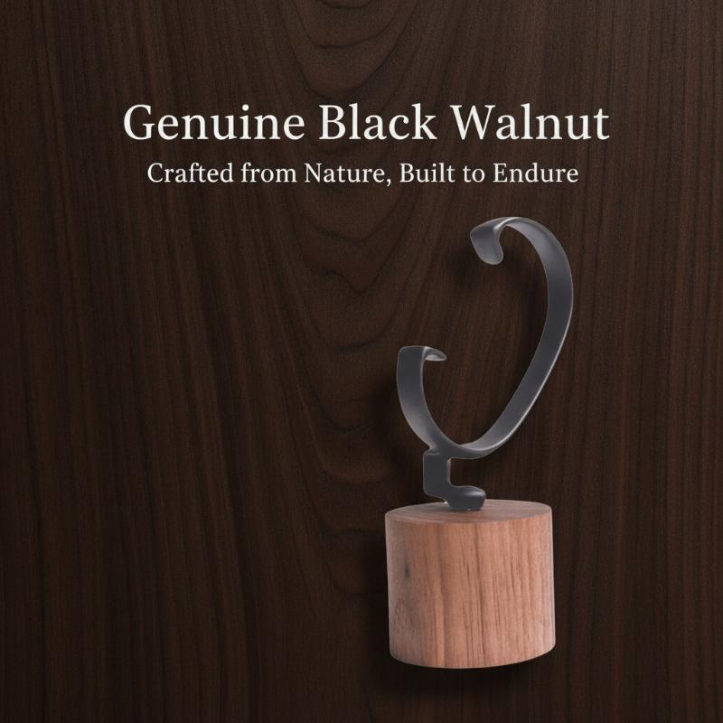 1PCS 단단한 나무 C형 시계 홀더 쥬얼리 디스플레이 - Jewelry And Watches Inc 리뷰 및 가격