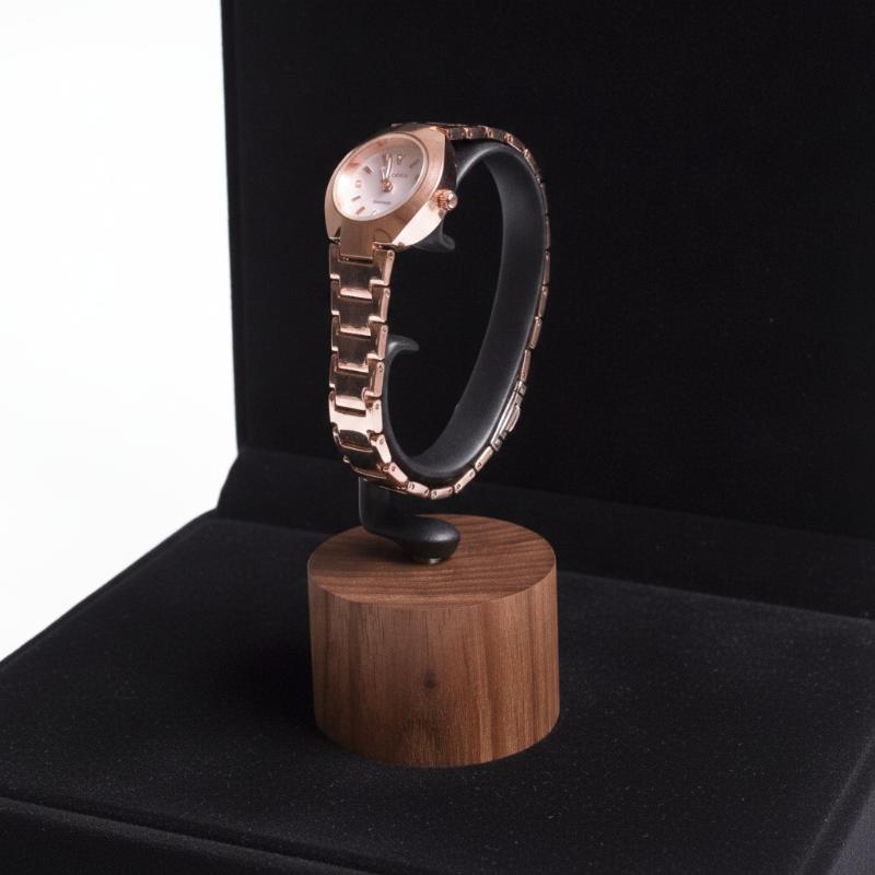 1PCS 단단한 나무 C형 시계 홀더 쥬얼리 디스플레이 - Jewelry And Watches Inc 리뷰 및 가격